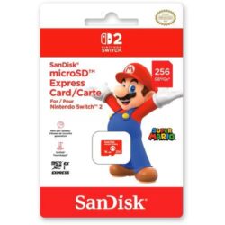 Nintendo Switch 2 Sandisk Micro SD Express 256GB SDカード